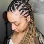 Small Braids UpDo Pony