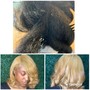 Traditional sew-in with minimal leave out