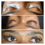 Eyebrow lamination, Tint, Wax