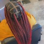 Medium Island twists (boho Senegalese)