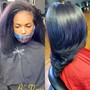 Silk Press on NATURAL Hair Only