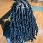 Waist length butterfly Loc Extensions