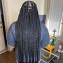 Medium Knotless Braids(Below Waist)