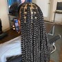 Medium Knotless Braids(Below Waist)