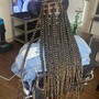 Medium Knotless Braids(Below Waist)