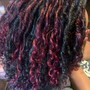 Pre-looped Crochet Braids