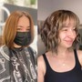 Full Highlights or balayage on thin, short  hair