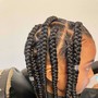 Small Knotless braids