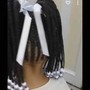 Kid's Braids with hair