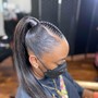 Adult braids no hair added