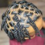 Faux loc (tapered head)