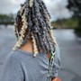 Midback Knotless Island Twists