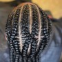 Cornrows ( 4-8)braids