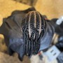 Cornrows ( 4-8)braids