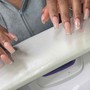 Clear gel Manicure