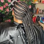 Two feed in braids