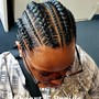 2-3 cornrows