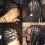 Braided ponytail (small/ waist)