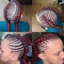 Individual Braids (large/knee)