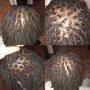 Medium and large knotless touch up ( mid back or waist)