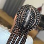 Cornrows ( 4-8)braids