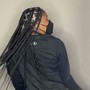 medium/large knotless braids