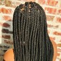 Boho Knotless Large Mid back (Hair Included)