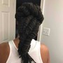 Large Box Braids/with knot