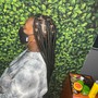 Med Knotless Box Braids