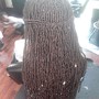 Large knotless Braids