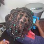 Kid's Braids with beads