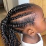 Kid’s small Knotless Braids