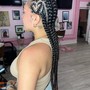 2 Feed In Braids