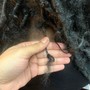 Comb Coils into Two Strand Twist