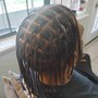 Straight back Cornrow braids