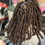 Senegalese Bohemian Twists MED (Knotless) SYNTH. (hair included)