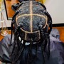 Men freestyle braids