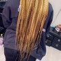 Small Knotless Braids (Butt)