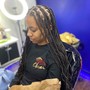 Knotless braids choose size in description