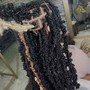 Medium/ Large knotless human hair hybrid