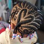 Kid's natural braids