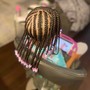 Crochet Braids top of head only