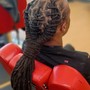 Pony Tail Feed-in Braids