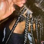 Feed ins/ Cornrows (more than 10 braids/ or with designs)