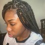 Small feed ins (lemonade braids)