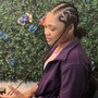 Adult Bantu Knots with Crochet