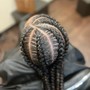 Men Individual Braids (Natural hair)