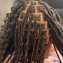 Knotless Senegalese Twist waists length