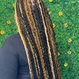 Knotless Senegalese Twist waists length