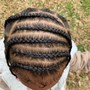 Kid's Box/knotless Braids